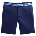 Bermuda bambino Ralph Lauren blu in cotone stretch | ViaMonte Shop