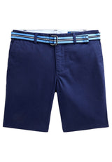 Bermuda bambino Ralph Lauren blu in cotone stretch | ViaMonte Shop