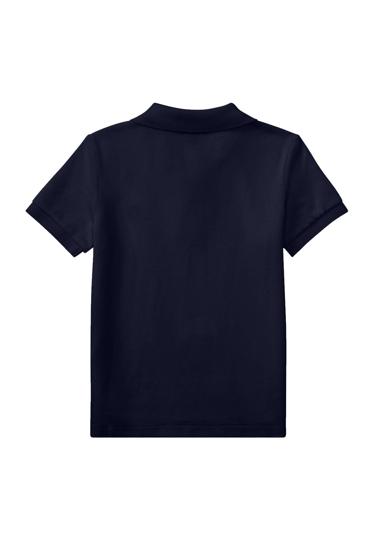 Polo bambino Ralph Lauren blu in piquet di cotone | ViaMonte Shop