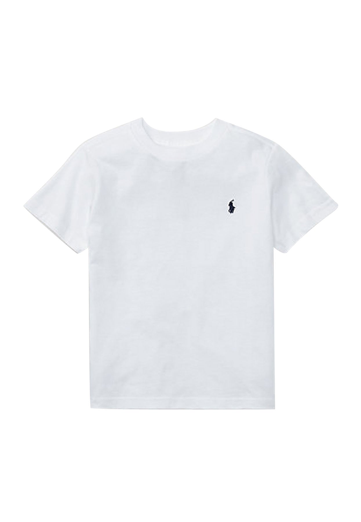T-shirt bambino Ralph Lauren bianca in cotone | ViaMonte Shop