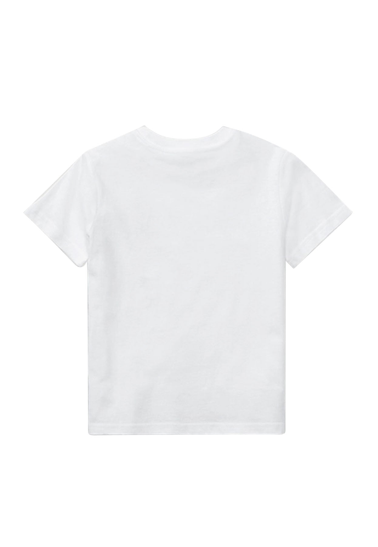 T-shirt bambino Ralph Lauren bianca in cotone | ViaMonte Shop