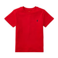T-shirt bambino Ralph Lauren rossa in cotone | ViaMonte Shop