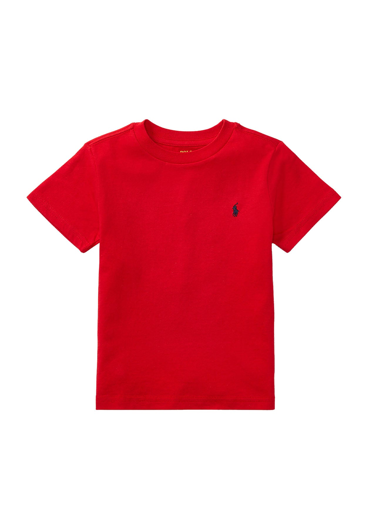 T-shirt bambino Ralph Lauren rossa in cotone | ViaMonte Shop