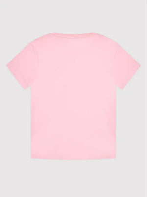 T-shirt bambino Ralph Lauren rosa in cotone | ViaMonte Shop