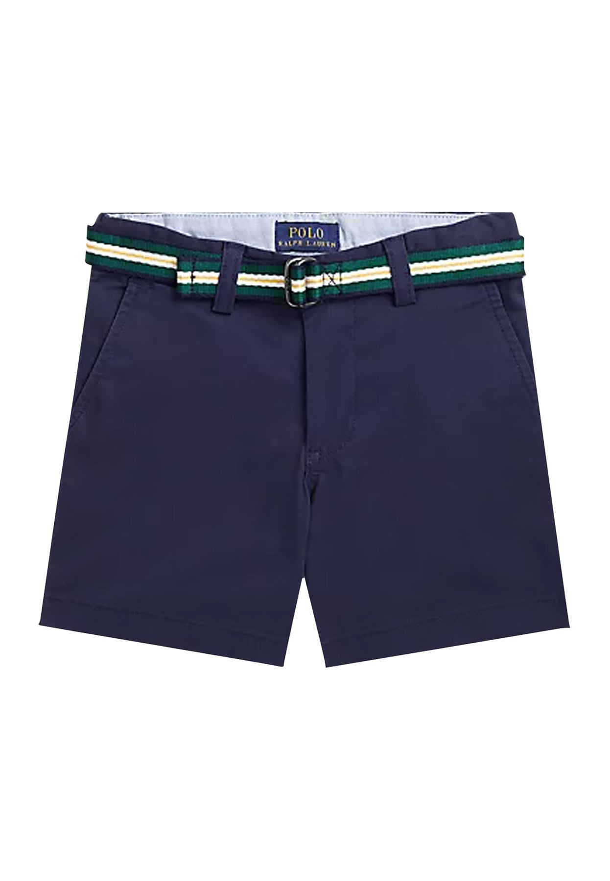 Bermuda bambino Ralph Lauren blu in twill stretch | ViaMonte Shop