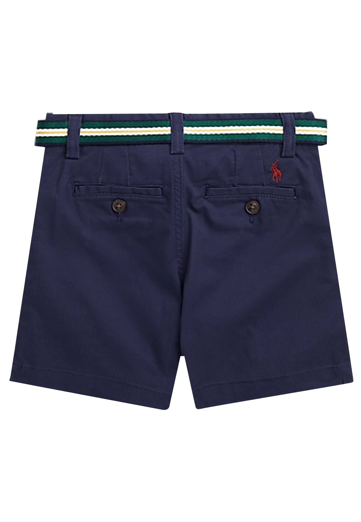 Bermuda bambino Ralph Lauren blu in twill stretch | ViaMonte Shop