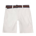 Ralph Lauren bermuda bianco bambino in cotone