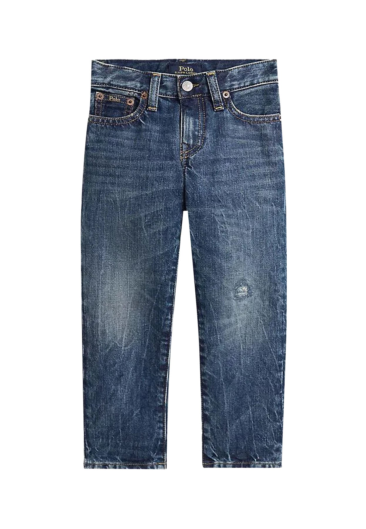 Jean bambino Ralph Lauren blu in denim | ViaMonte Shop