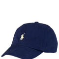Cappello bambino Ralph Lauren blu in twill di cotone | ViaMonte Shop