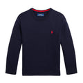 Maglia bambino Ralph Lauren blu in cotone | ViaMonte Shop