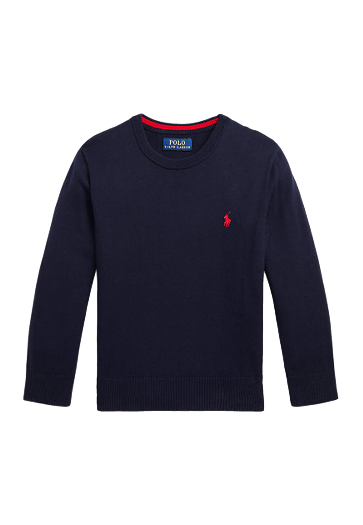 Maglia bambino Ralph Lauren blu in cotone | ViaMonte Shop