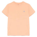 T-shirt bambino Ralph Lauren arancio in cotone | ViaMonte Shop