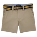 Bermuda bambino Ralph Lauren beige in twill stretch | ViaMonte Shop