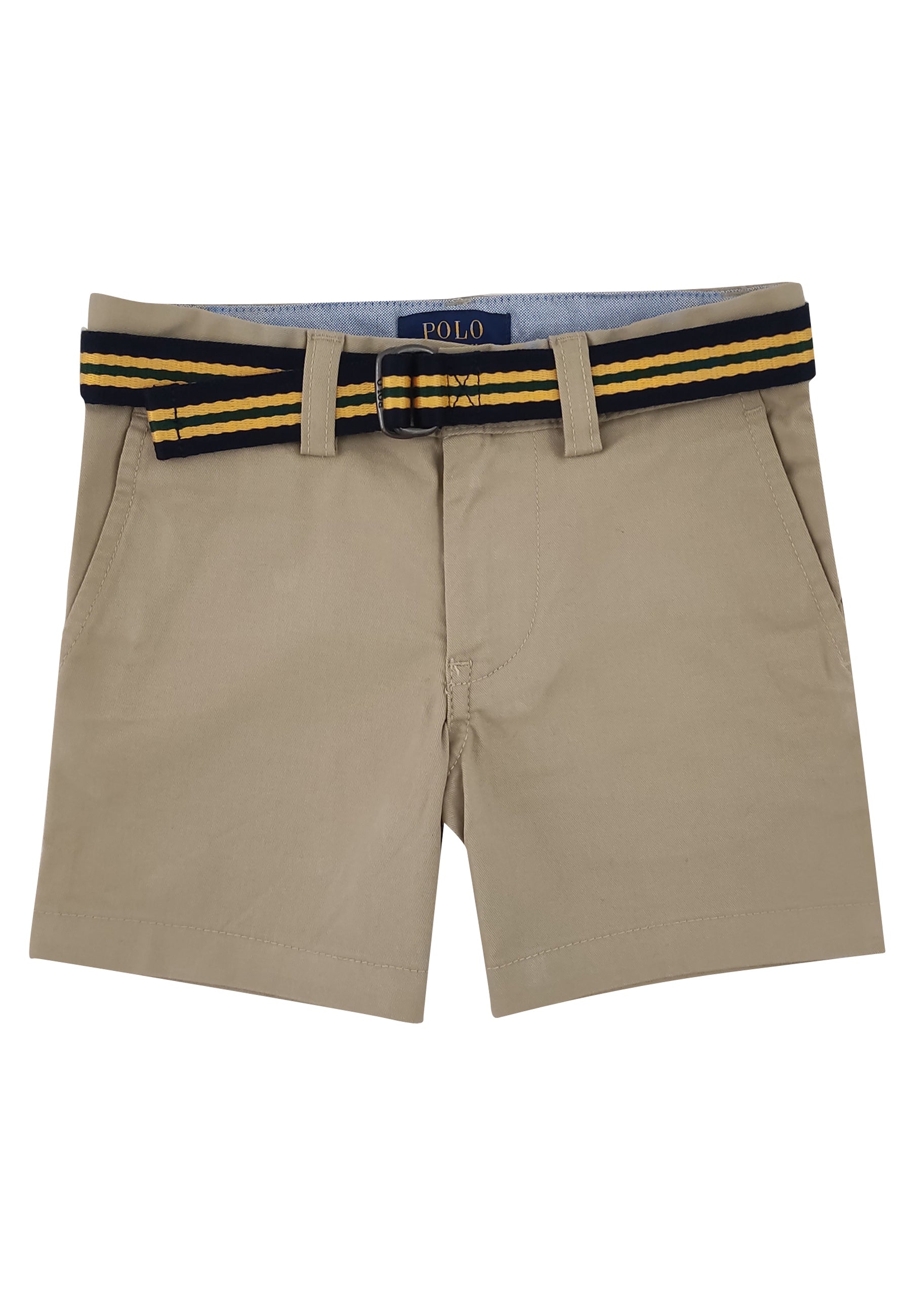 Bermuda bambino Ralph Lauren beige in twill stretch | ViaMonte Shop