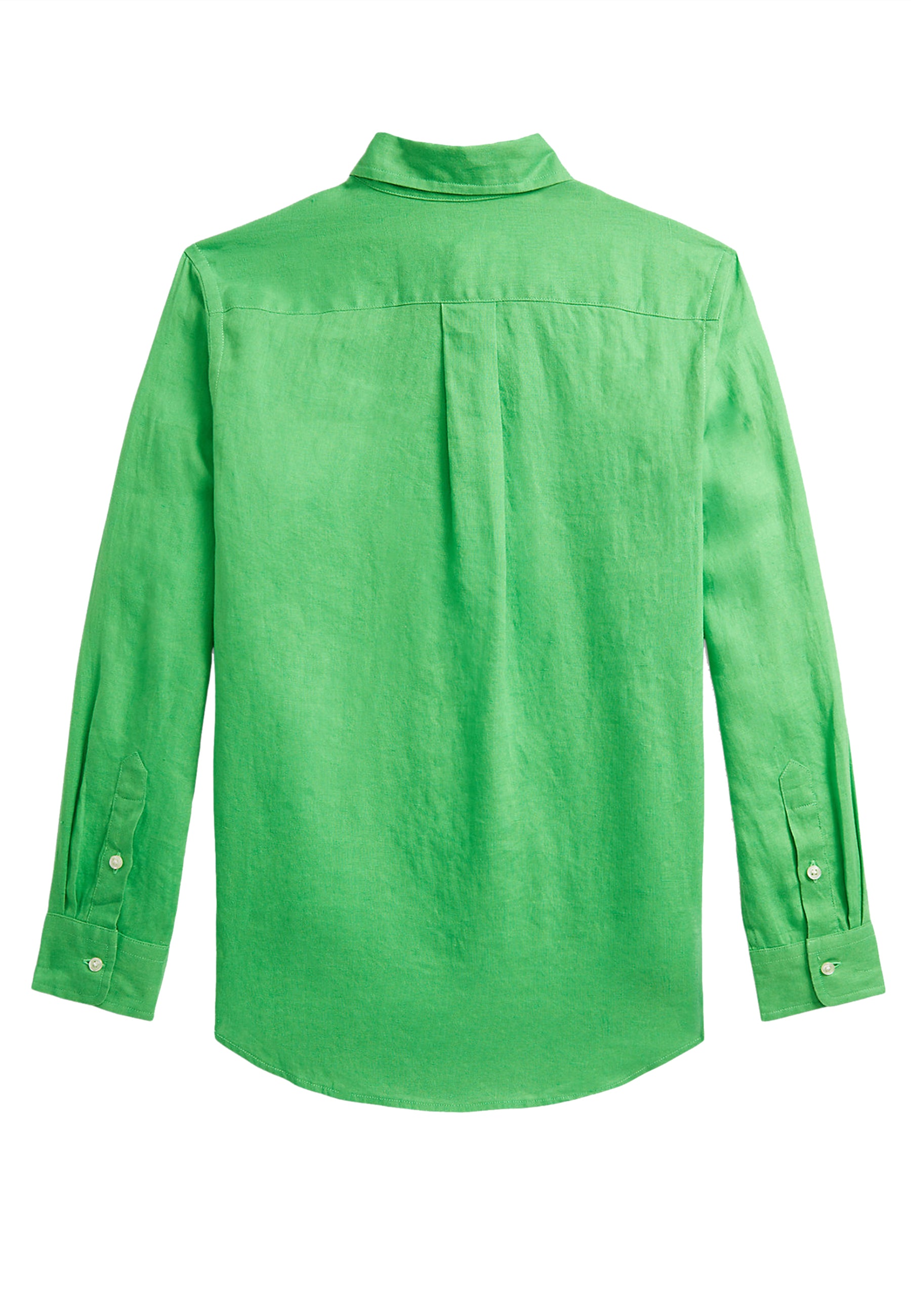 Camicia bambino Ralph Lauren verde in lino | ViaMonte Shop