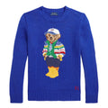 Maglia bambino Ralph Lauren bluette in cotone | ViaMonte Shop