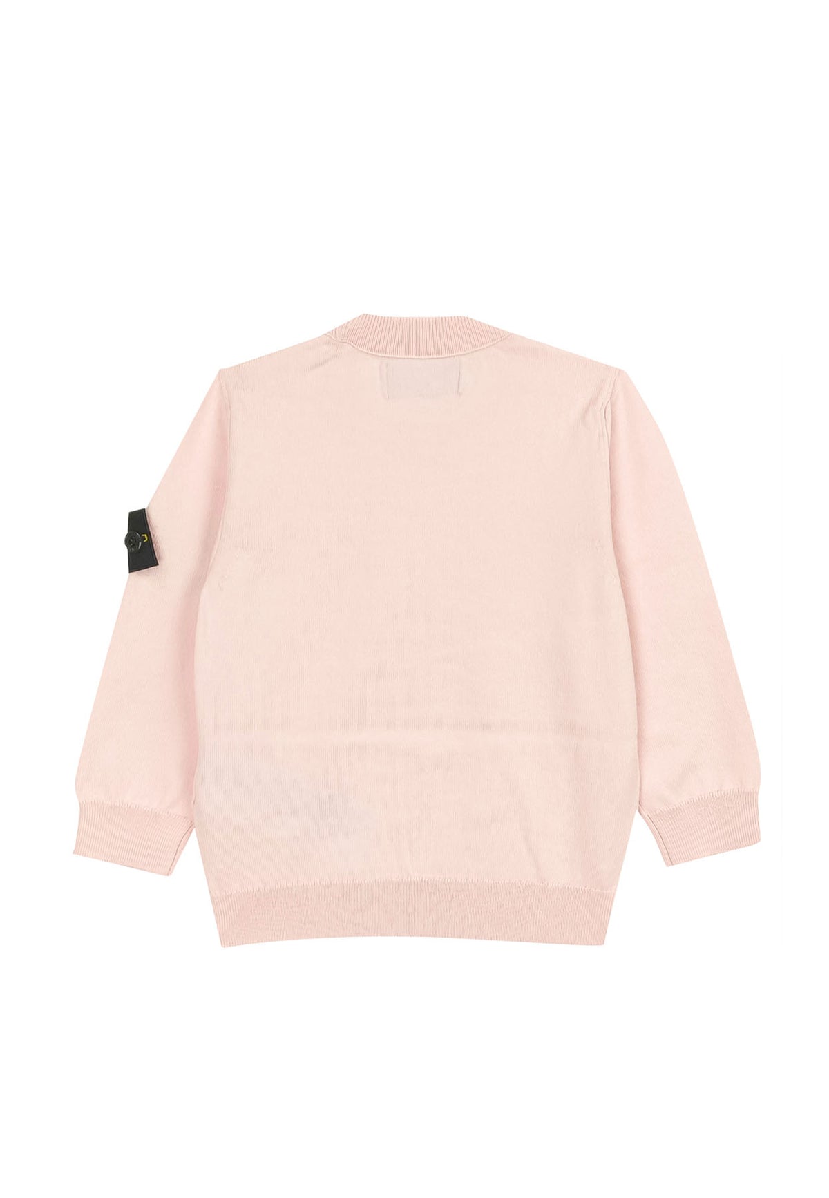 Maglia bambino Stone Island rosa in cotone | ViaMonte Shop