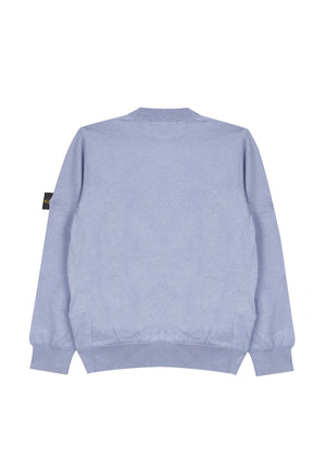 Maglia bambino Stone Island viola in cotone | ViaMonte Shop