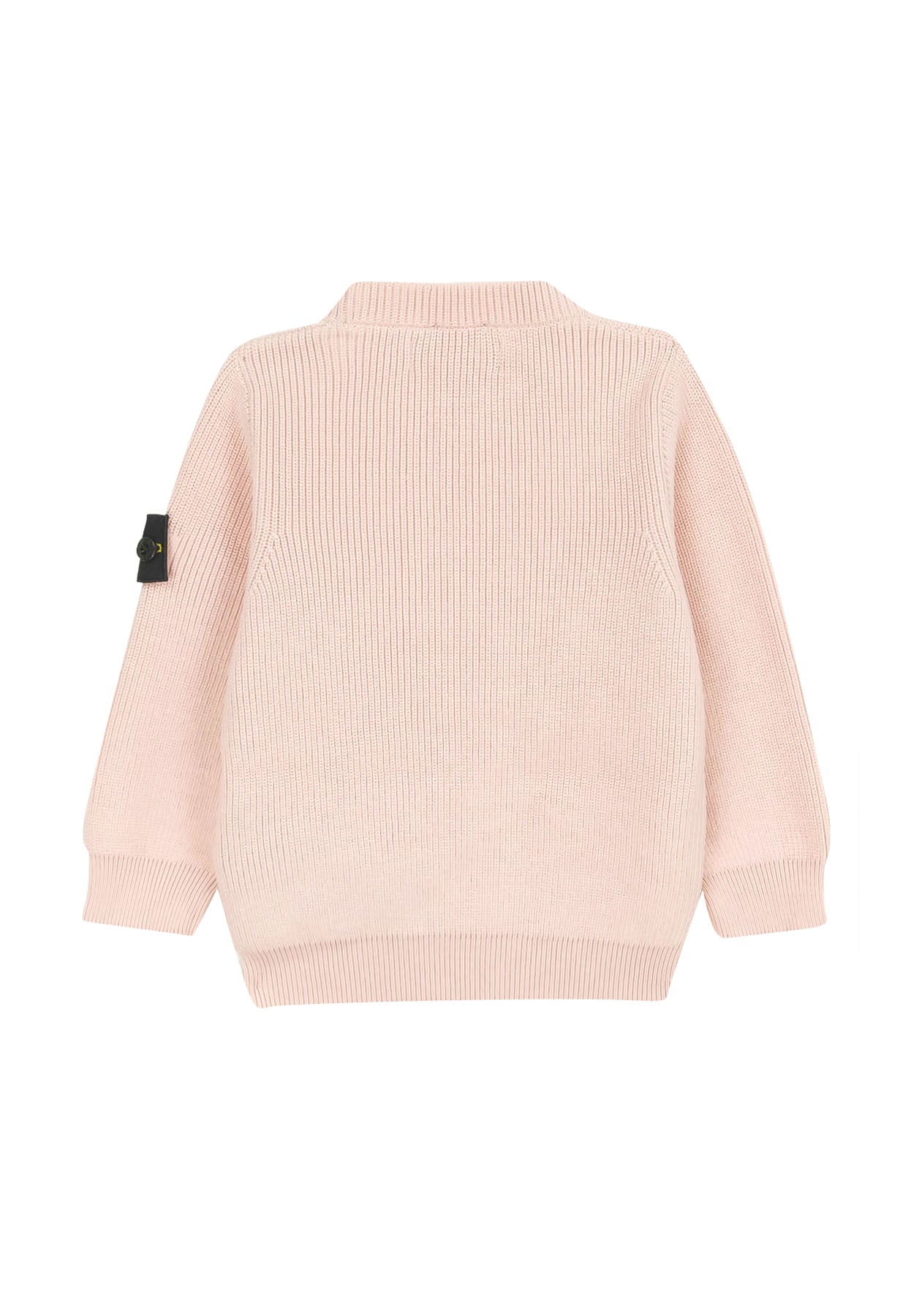 Maglia bambino Stone Island rosa in cotone | ViaMonte Shop