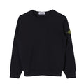 Felpa bambino Stone Island blu navy in cotone | ViaMonte Shop