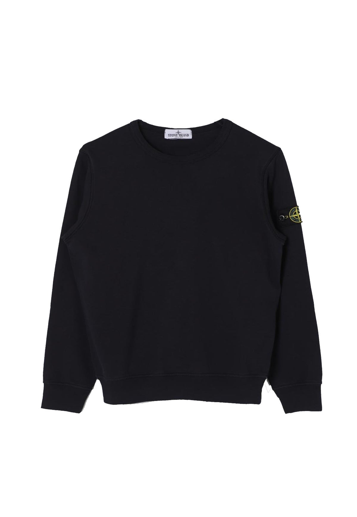 Felpa bambino Stone Island blu navy in cotone | ViaMonte Shop