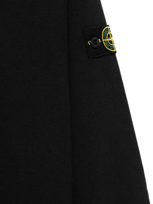 Felpa bambino Stone Island nera in cotone | ViaMonte Shop