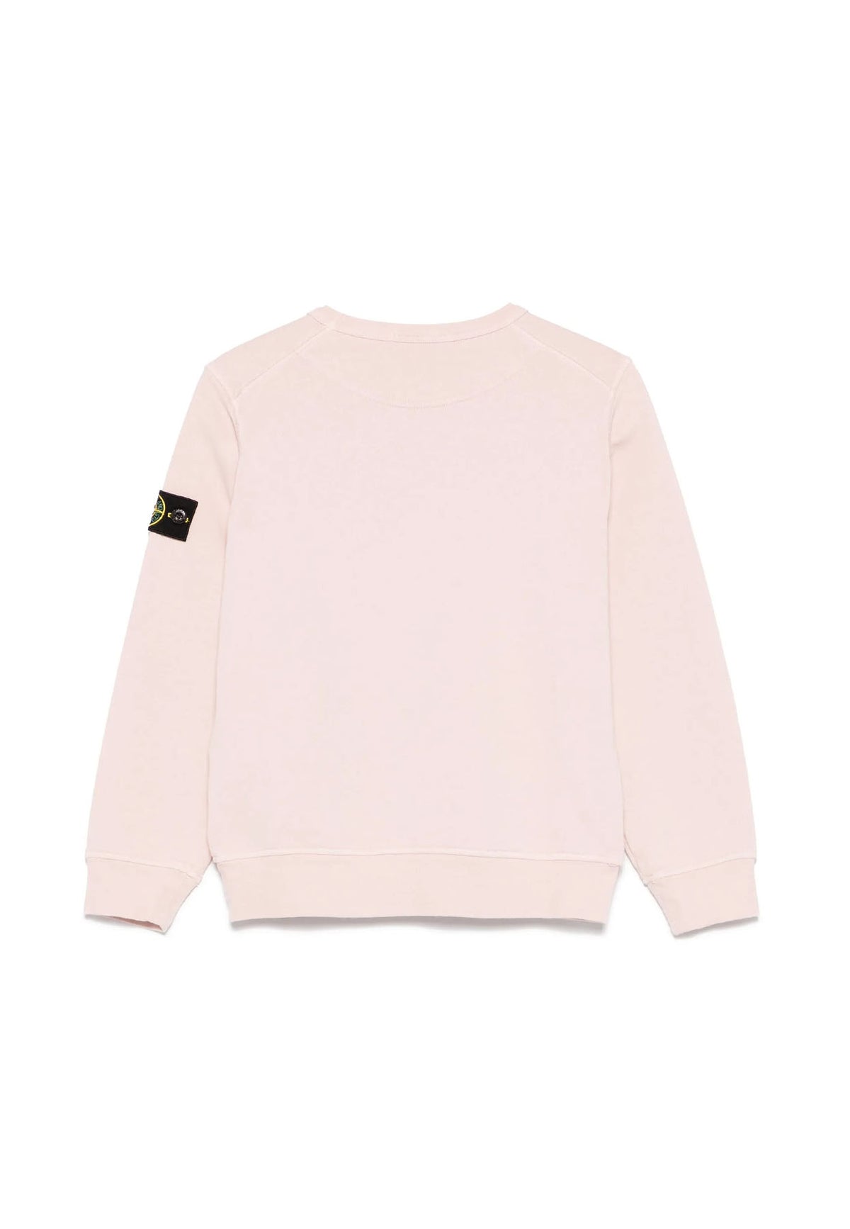 Felpa bambino Stone Island rosa in cotone | ViaMonte Shop