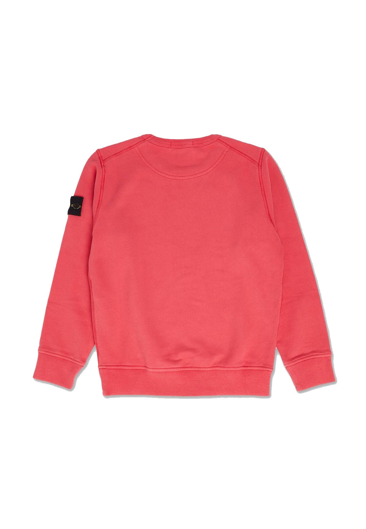 Felpa bambino Stone Island corallo in cotone | ViaMonte Shop