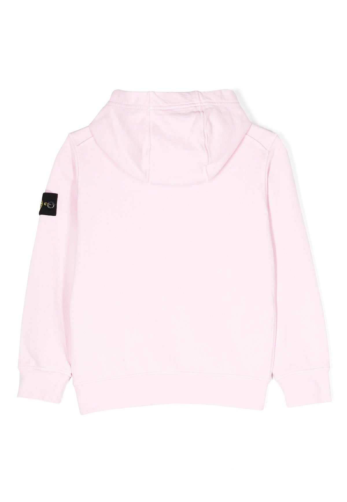 Felpa bambino Stone Island rosa in cotone | ViaMonte Shop