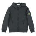 Giubbino bambino Stone Island nero in tessuto tecnico | ViaMonte Shop