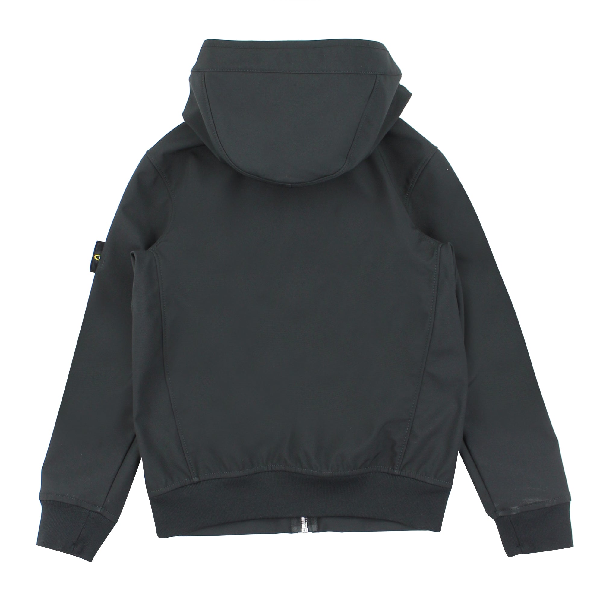 Giubbino bambino Stone Island nero in tessuto tecnico | ViaMonte Shop