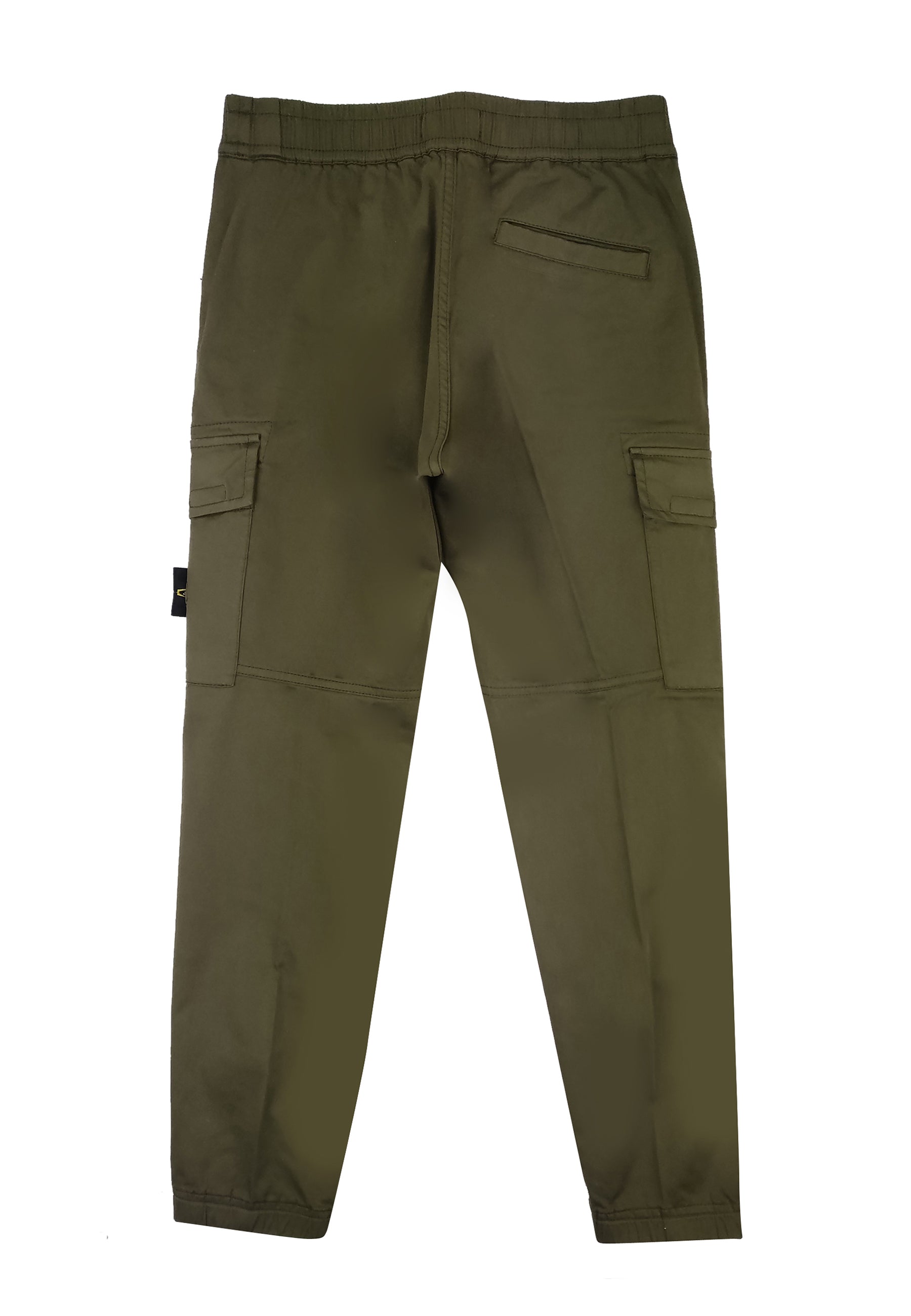 Pantalone cargo bambino Stone Island verde in cotone | ViaMonte Shop