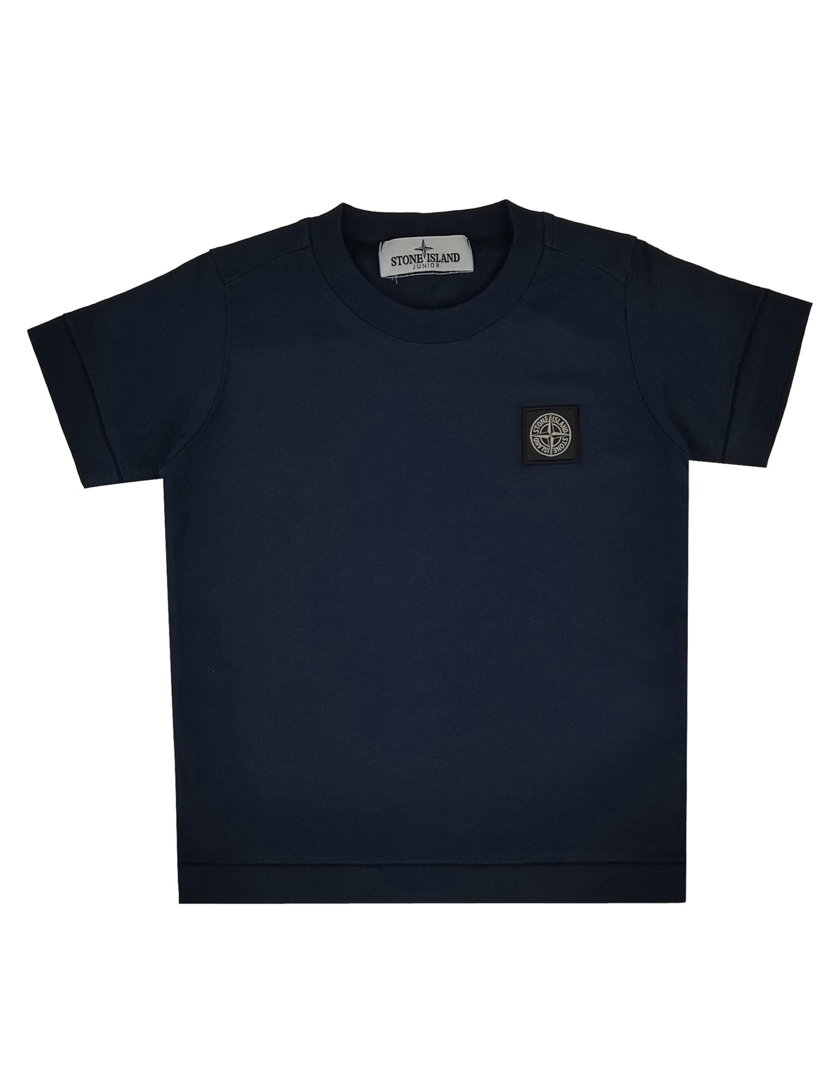T-shirt bambino Stone Island blu in cotone | ViaMonte Shop