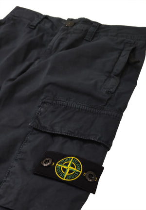 Pantalone bambino Stone Island blu navy in cotone | ViaMonte Shop