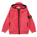Giubbino bambino Stone Island corallo in tessuto tecnico | ViaMonte Shop