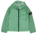 Giubbino bambino Stone Island verde in nylon | ViaMonte Shop