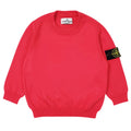 Maglia bambino Stone Island corallo in cotone | ViaMonte Shop