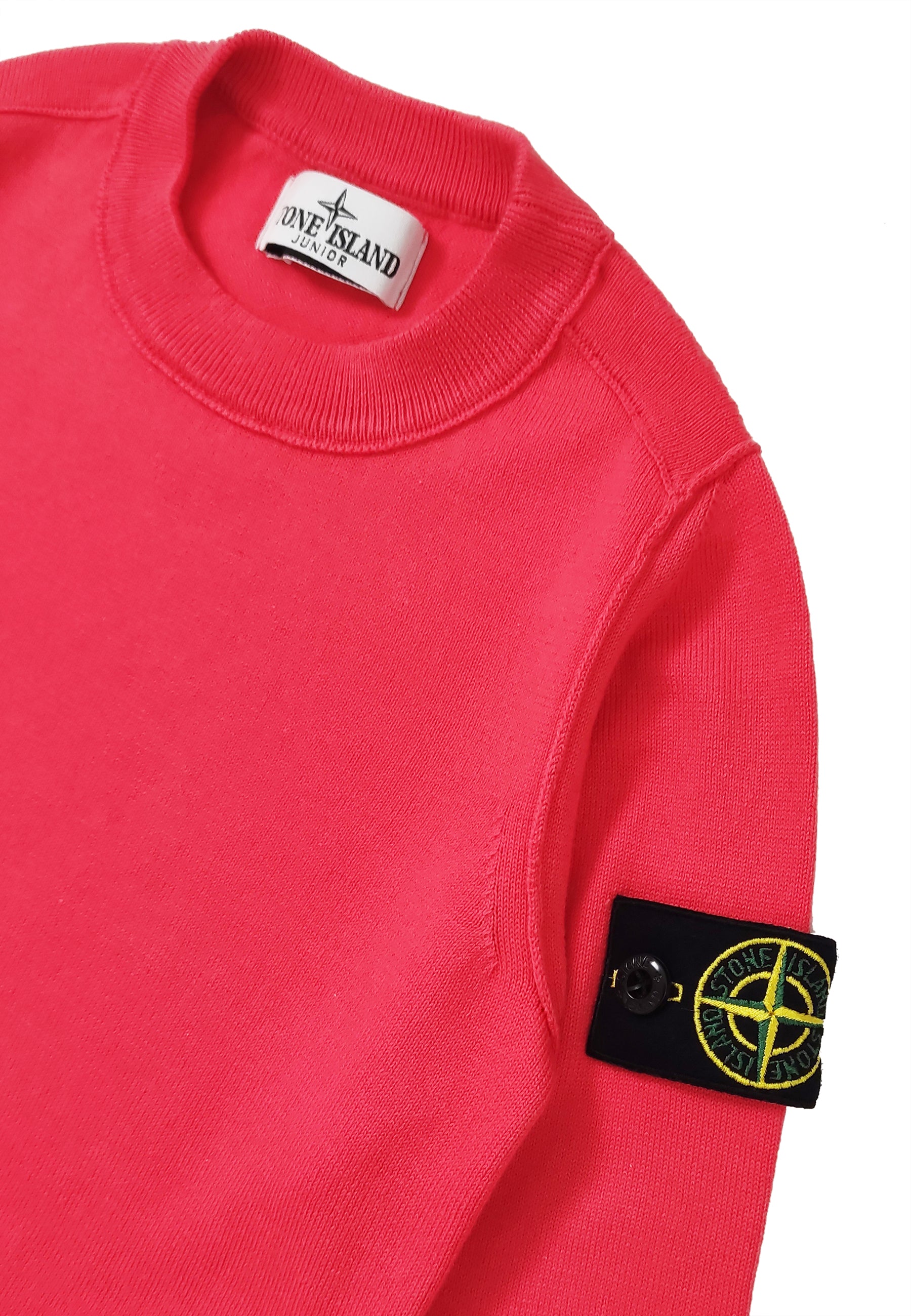 Maglia bambino Stone Island corallo in cotone | ViaMonte Shop