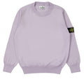 Maglia bambino Stone Island lilla in cotone | ViaMonte Shop