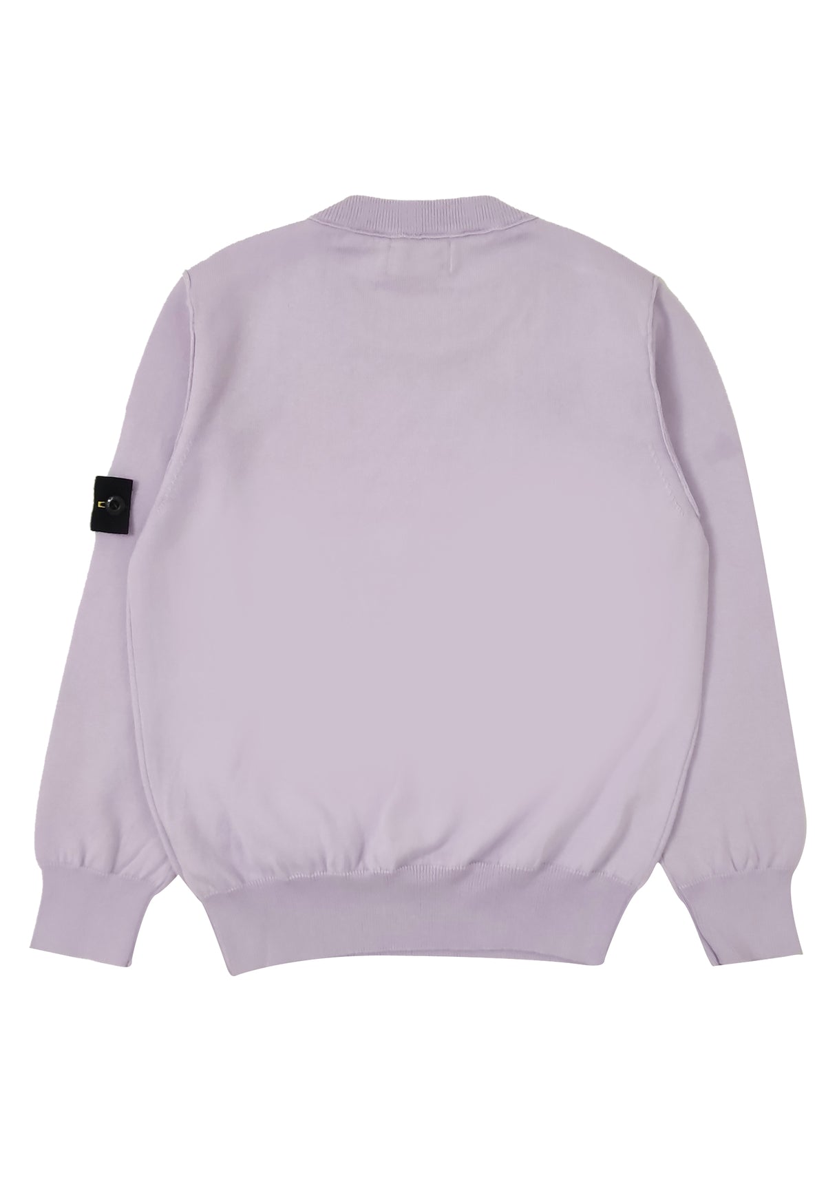 Maglia bambino Stone Island lilla in cotone | ViaMonte Shop