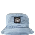Cappello bambino Stone Island blu in nylon | ViaMonte Shop