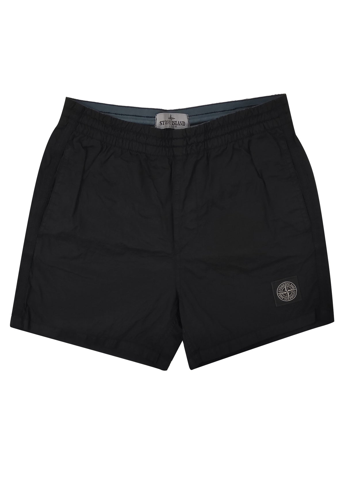 Costume bambino Stone Island nero in nylon | ViaMonte Shop