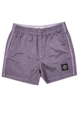 Costume bambino Stone Island lilla in nylon | ViaMonte Shop