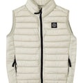 Piumino smanicato bambino Stone Island beige chiaro in nylon | ViaMonte Shop