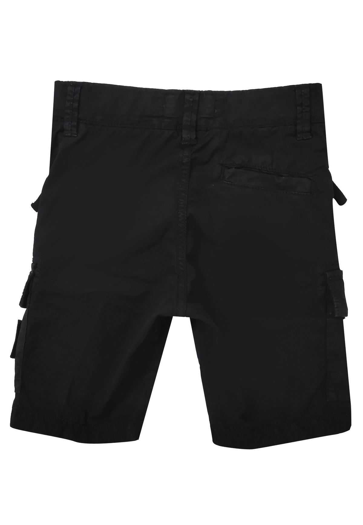 Bermuda bambino Stone Island nero in cotone | ViaMonte Shop