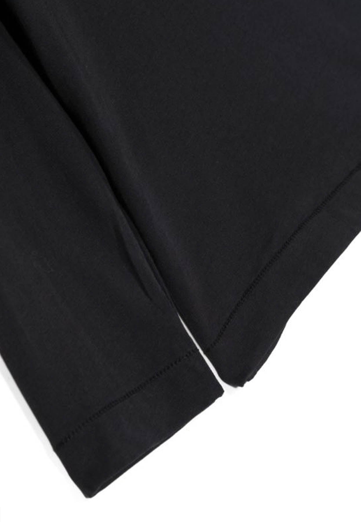 T-shirt bambino Stone Island nera in cotone | ViaMonte Shop
