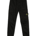 Pantalone bambino Stone Island nero in cotone | ViaMonte Shop