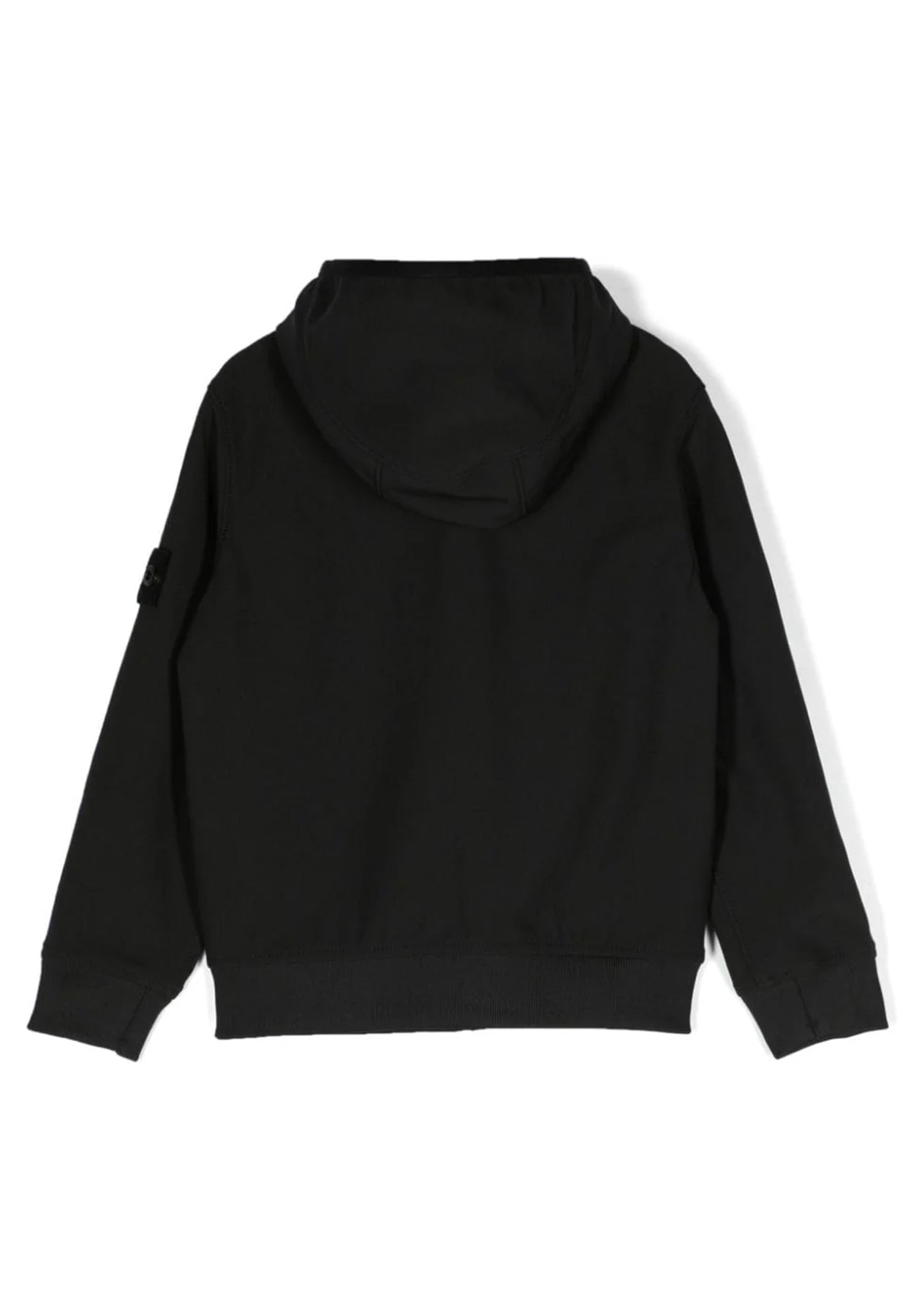 Stone Island giubbino nero bambino in nylon | ViaMonte Shop