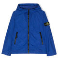 Giubbino bambino Stone Island bluette in nylon | ViaMonte Shop