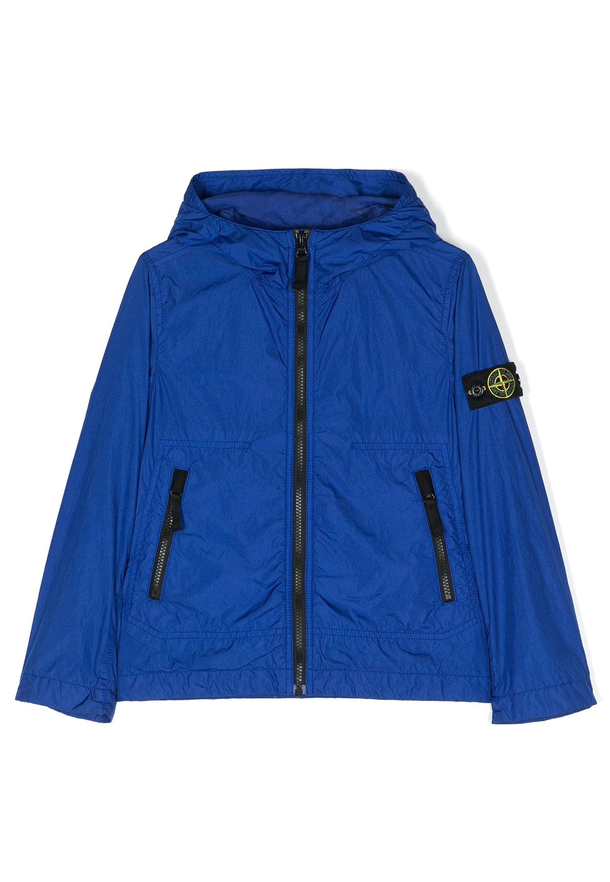 Giubbino bambino Stone Island bluette in nylon | ViaMonte Shop